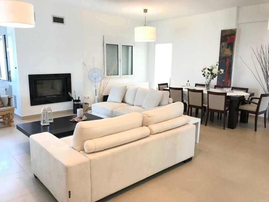 סלוניקי Villa Korais Luxury 3Br Apt With Sea View מראה חיצוני תמונה